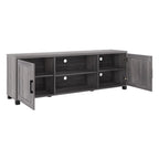 Virlomi TV Stand with Doors, TVs up to 85