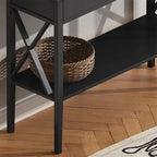 47 Console Table with Drawers - 11.81D x 47.24W x 31.5H