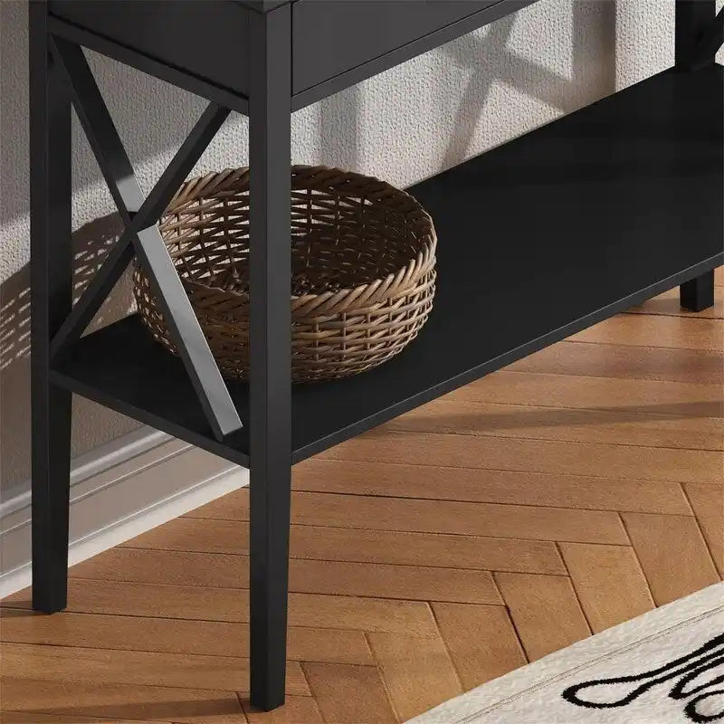 47 Console Table with Drawers - 11.81D x 47.24W x 31.5H