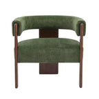 Christopher Knight Home Noah Modern Rubberwood Upholstered Accent Arm Chair