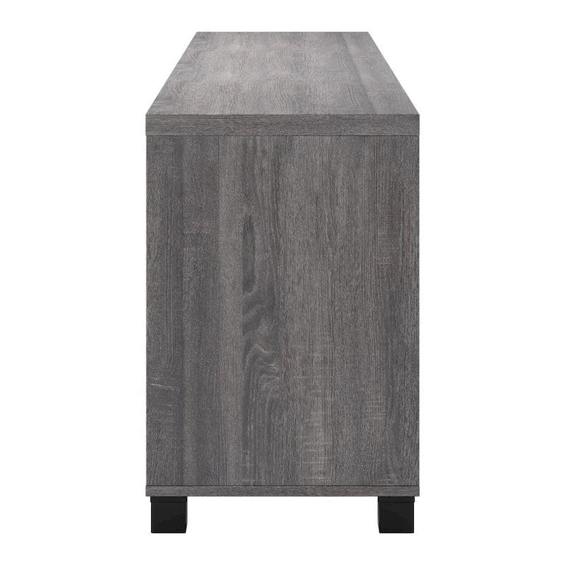 Virlomi TV Stand with Doors, TVs up to 85