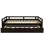 Extending Daybed with Trundle, Wooden Daybed with Trundle
