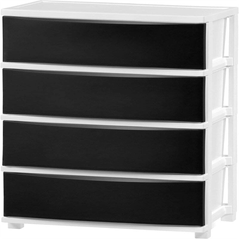 4 Drawer Wide Storage Drawer