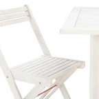 SAFAVIEH Outdoor Brandy 5-Piece Outdoor Dining Table Set - 43Wx35Dx29H