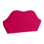 Lips Velvet Settee - 67.7W x 29.1D x 36H