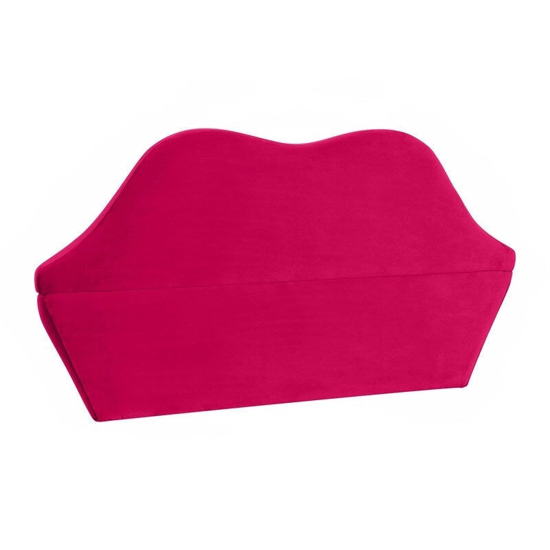 Lips Velvet Settee - 67.7W x 29.1D x 36H