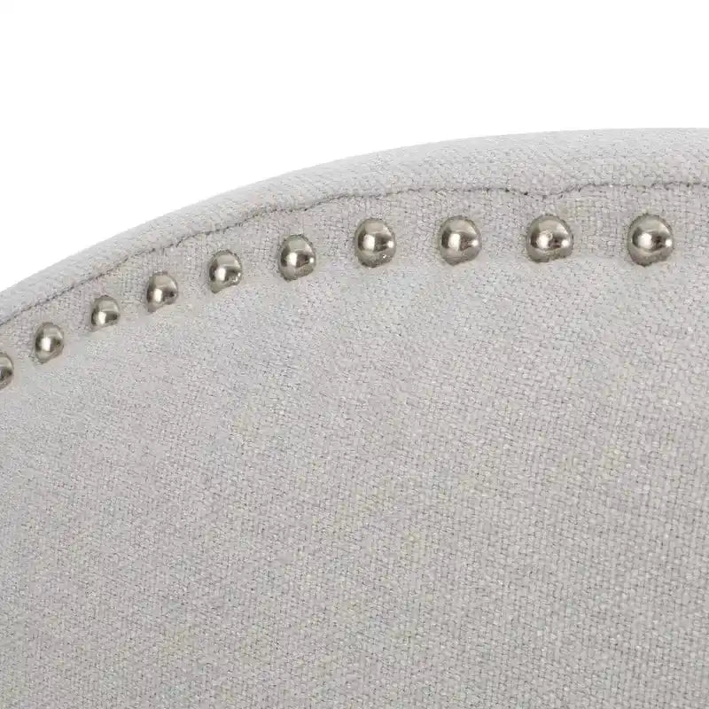 Adjustable Full/Queen Studded Fabric Headboard