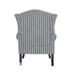2 Set Traditional Wingback Accent Chairs Upholstered Armchair