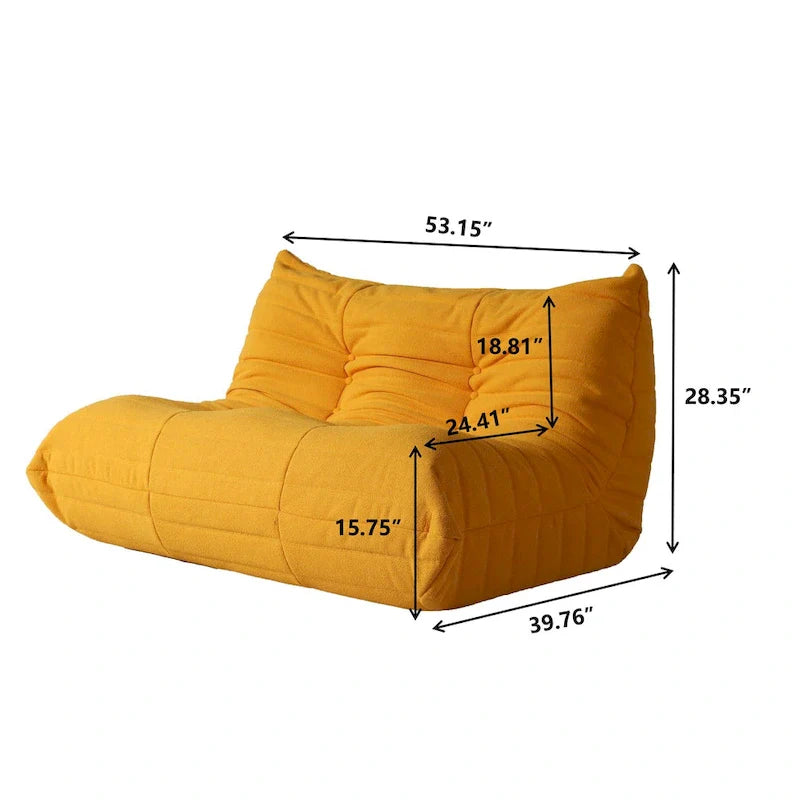 Floor Couch Soft Lazy Sofa Bean Bag Chair for Living Room