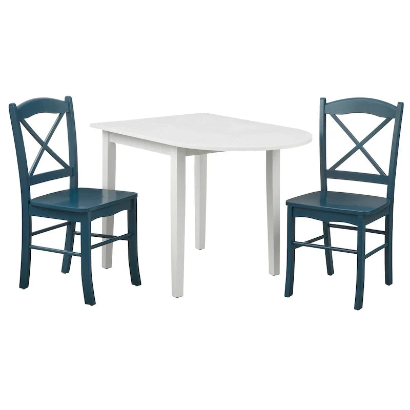 Simple Living Country Cottage Drop Leaf 3-piece Dining Set