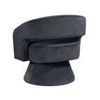 GDFStudio Hudson Modern Luxury Velvet Upholstered Swivel Accent Chair