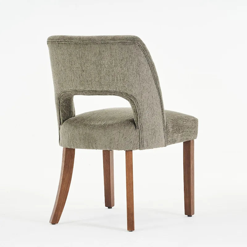 Set of 4 Fabric-upholstered Dining Chairs