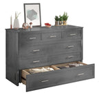Mixoy Murphy Bed Cabinet Bed Chest with Mattress & Drawer
