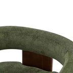 Christopher Knight Home Noah Modern Rubberwood Upholstered Accent Arm Chair