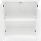 Crosley Stanton 3Pc Sideboard And Glass Door Pantry Set - 14.5x95x78
