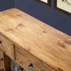 Crosley Roots Natural Finish Buffet - 52  W x 18  D x 36  H