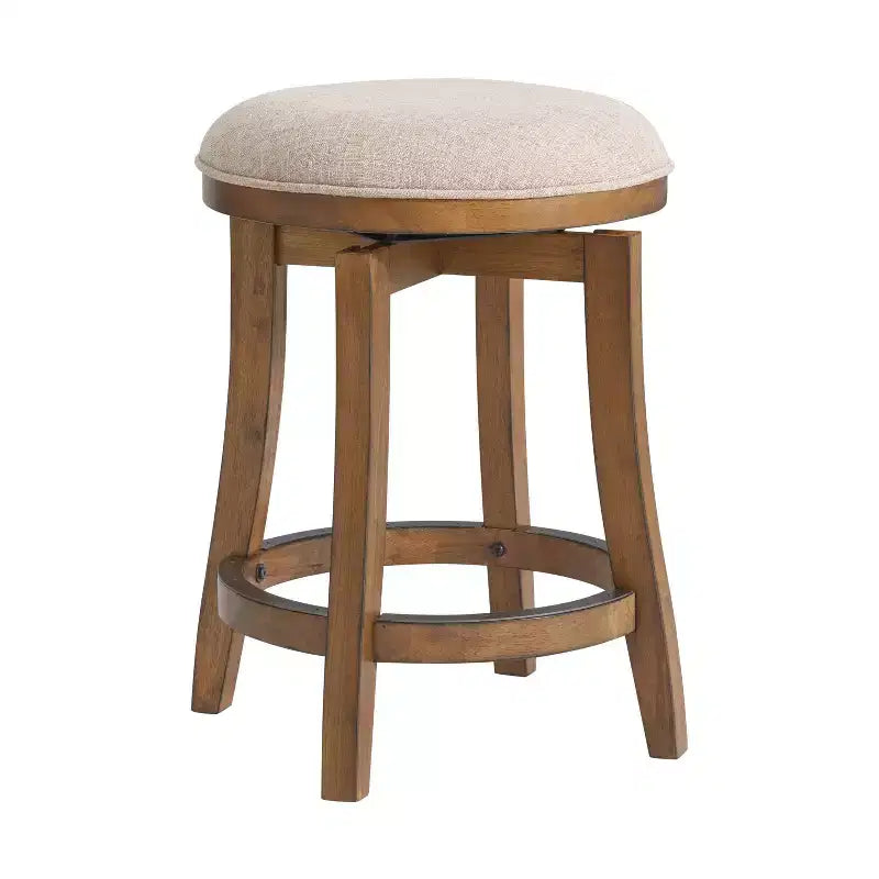 Lot de 2 tabourets de bar hauteur comptoir Ellie