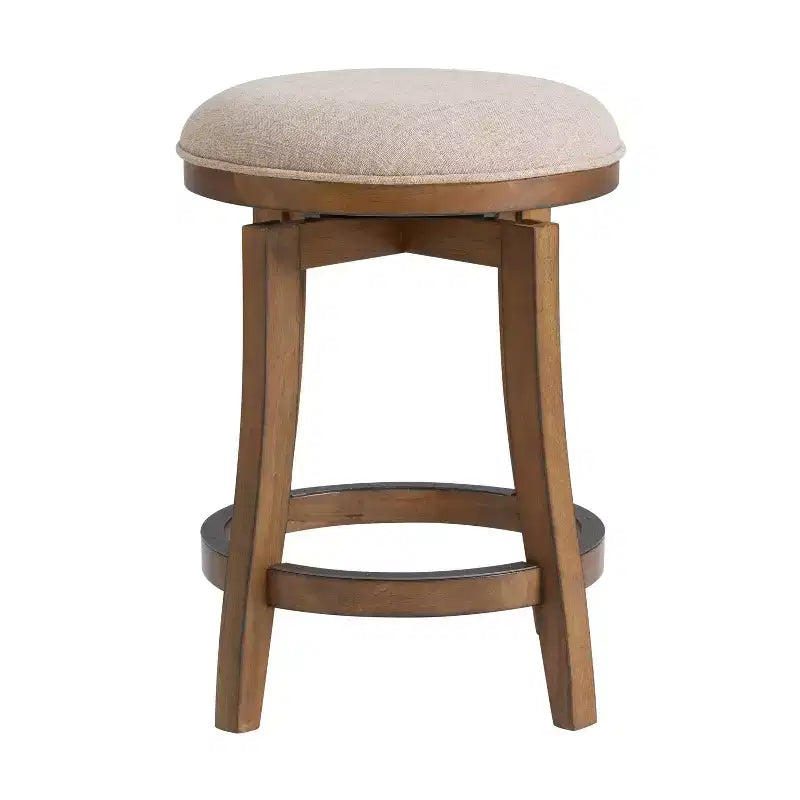 Lot de 2 tabourets de bar hauteur comptoir Ellie
