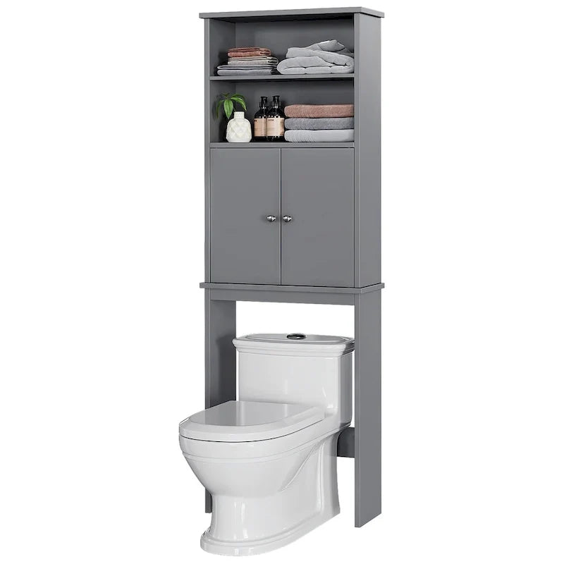 Futzca Over The Toilet Storage Cabinet with Door