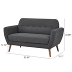 Carson Carrington Maglo Upholstered Loveseat