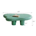 48.5 Modern Cloud Shape 4 Legs Coffee Table