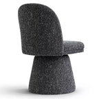 Set of 6 Modern 360 Swivel Armless Dining Chairs with Pedestal-style Base, Elegant Accent Chairs for Kitchen, Dining Room, or Office-Panipeachy