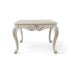 Clarissa Traditional Solid Wood Coffee Table with Carved Legs