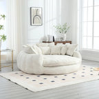 Comfortable Double Loaf Sofa Bed, Oversized Sofa Bed with Armrests