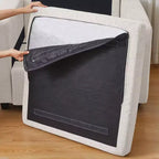 Belffin Chenille Ottoman Module - Modular Storage Footrest with Skin-Friendly Fabric & Quick-Install Design