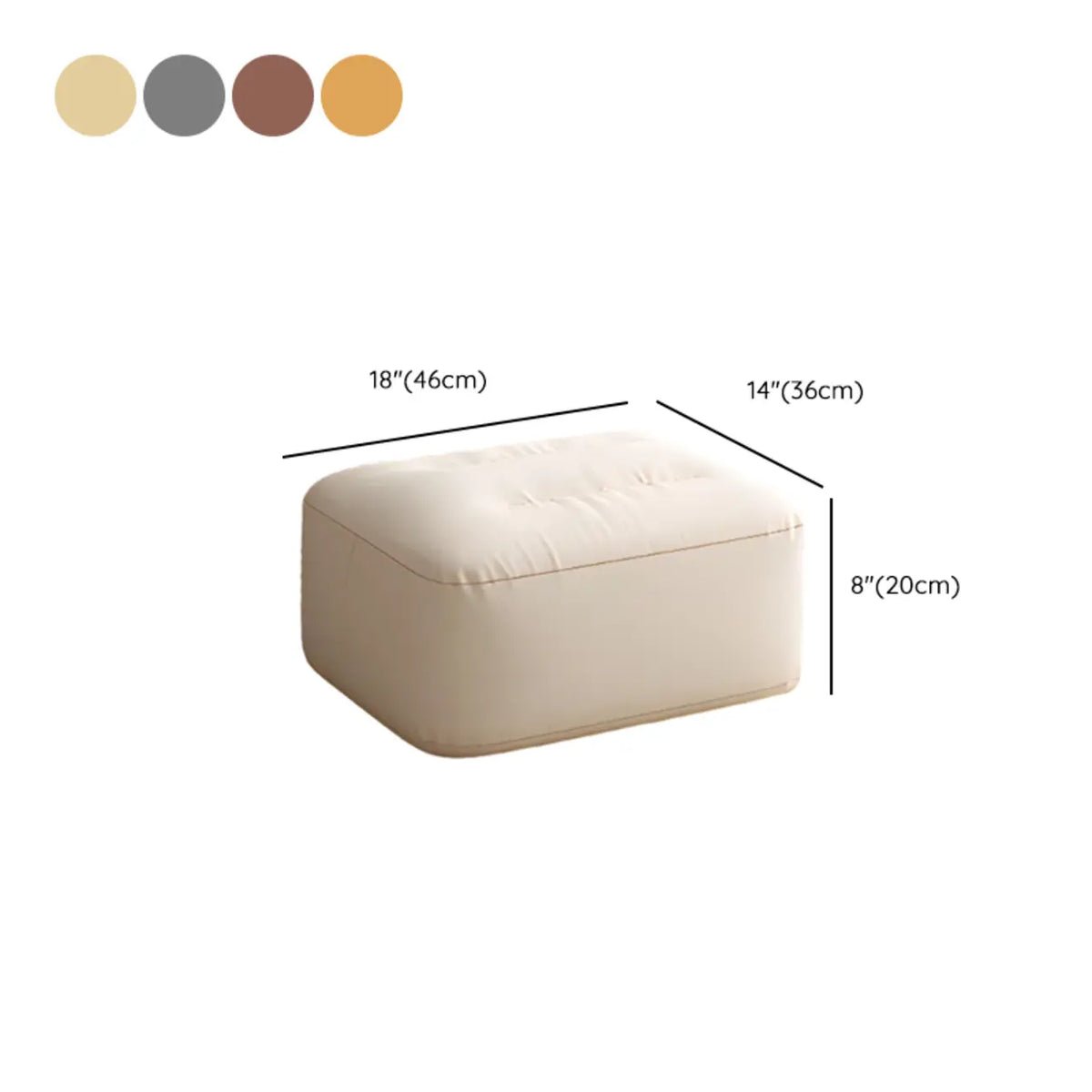 Scandinavian Upholstered Rocking Chair with Optional Ottoman