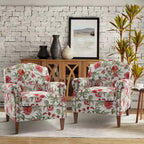 Giampiero Living Room Armchair with Nailhead Trims Set of 2 by HULALA HOME