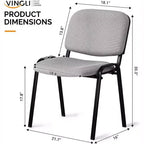 Karl Home 5-Pack Mesh Church & Conference Room Chairs