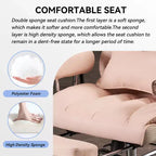 Efomao Ergonomic Desk Office Chair 400LBS, Big and Tall PU Leather Computer Chair, Executive Desk Chair with Footrest and Lumbar Support