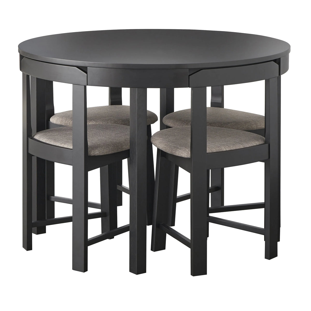 Harrisburg Tobey 5-piece Compact Round Dining Set
