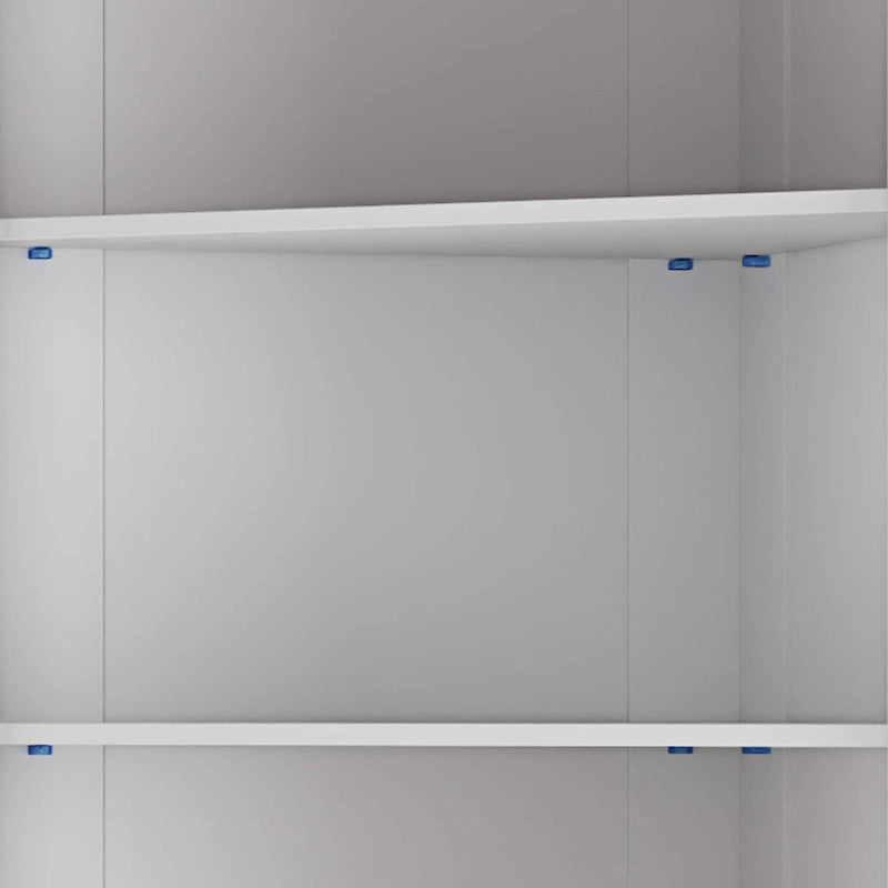 66 Tall Corner Cabinet With Led Light