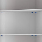 66 Tall Corner Cabinet With Led Light