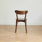 MAYEERTY Set of 4 Oak Solid Wood Dining Chairs, Wooden Chairs for Kitchen Dining Room Living Room