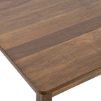 5-Piece Solid Wood 47L Dining Table Sets (1 Table+ 4 Slat Back Chairs)