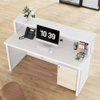 Lantine Reception Desk with Counter