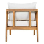Christopher Knight Home Sunny Modern 5 Piece Acacia Seating Set with Rectangular Slatted Table and 7 Seaters