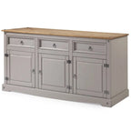 65 Wood Buffet Sideboard Farmhouse - Corona Collection