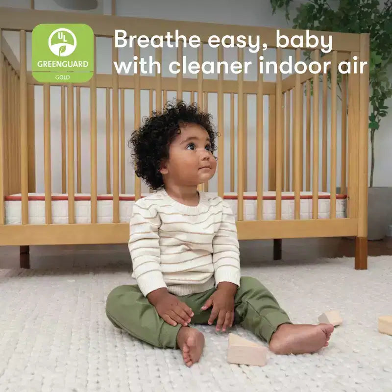 Babyletto Babyletto x Avocado Organic Crib Mattress 2-Stage and 100% Nontoxic - White