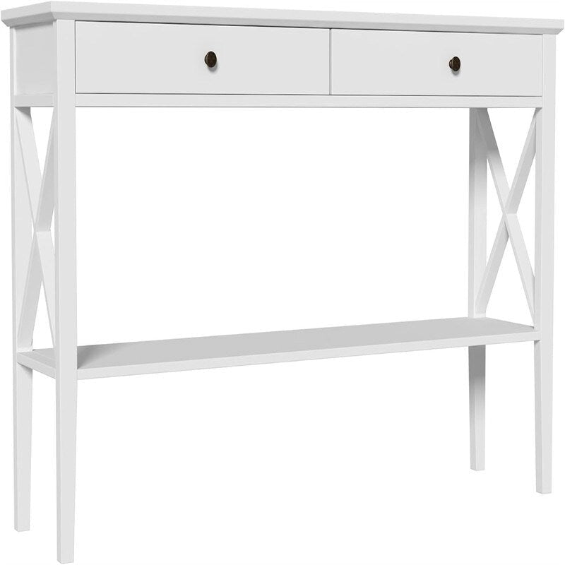 47 Console Table with Drawers - 11.81D x 47.24W x 31.5H