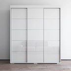 Copper Grove Parasol 71-inch Modern Glossy Armoire