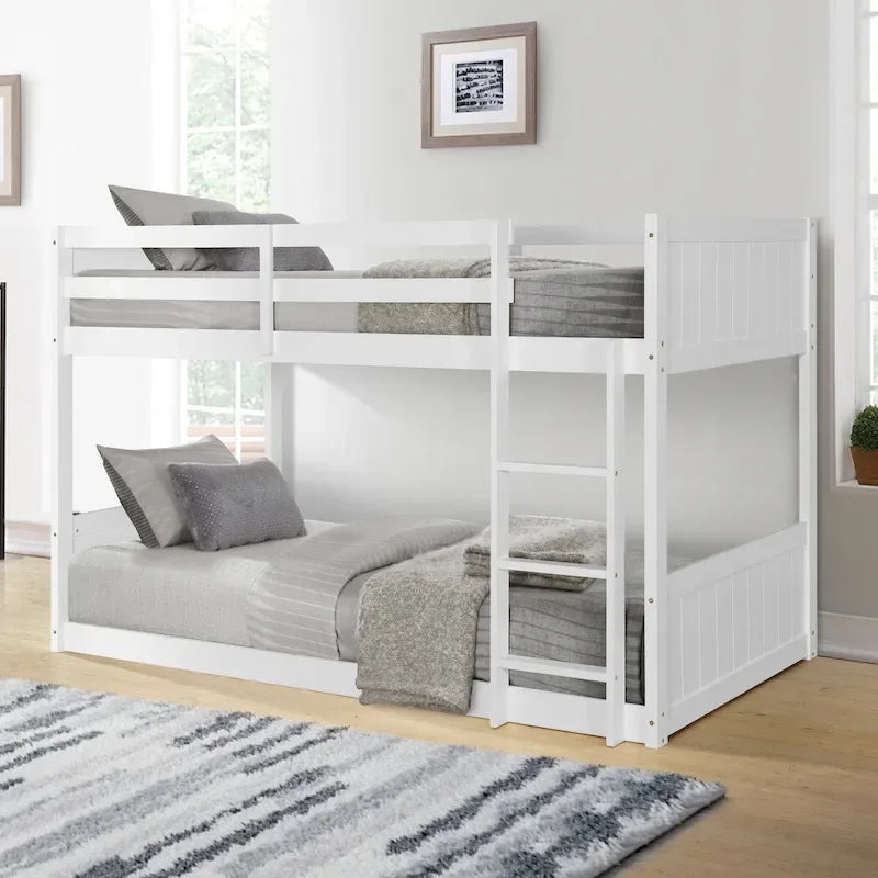 Delphia Low Profile Twin over Twin Bunk Bed