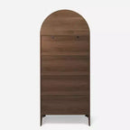 Arched Cabinet Wooden Display Cabinet