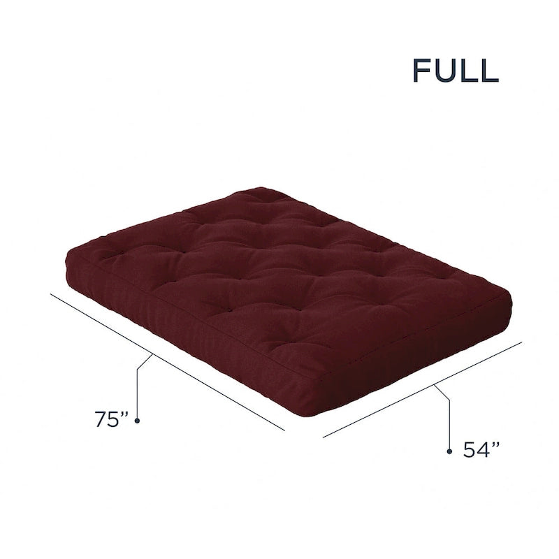 Loosh Home 10 Gel Memory Foam Full Size Futon Mattress