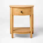 Harriett Nightstand Natural Wood - Threshold designed with Studio McGee