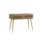 41.9 Wood 2-Drawer Entryway Console Table