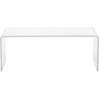 Modern Clear Acrylic Coffee Table